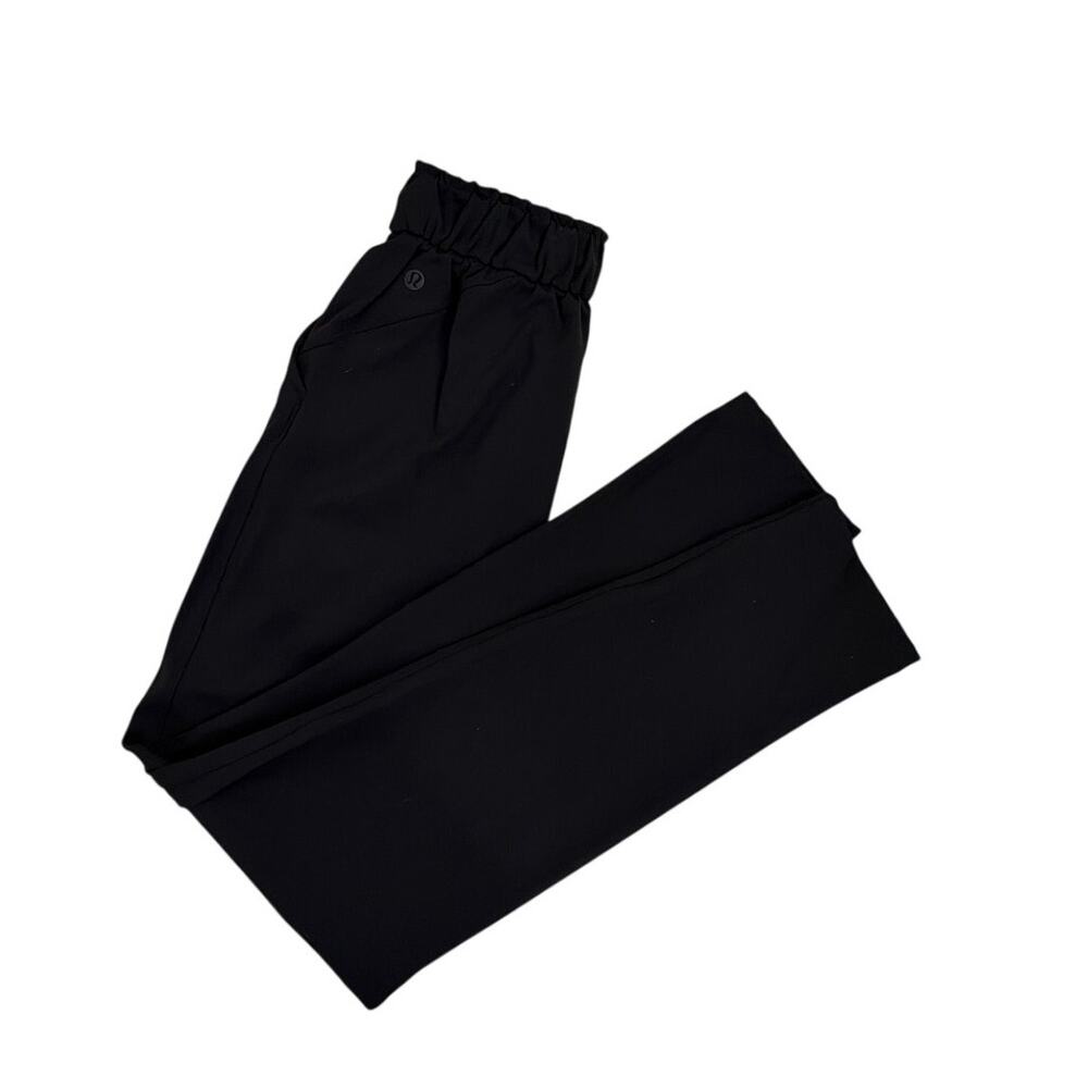 Lululemon Keep Moving Black Pull On Ankle Athleisure Pants Size 0 - Picture 4 of 6